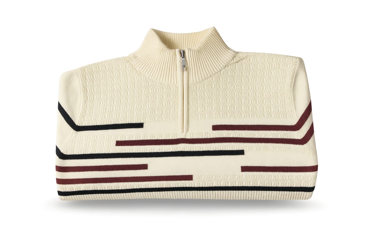 Men’s Half Zip Knit Sweater