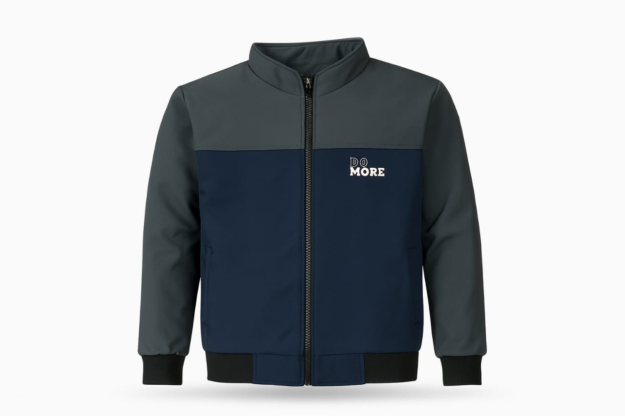 Men’s Dual-Tone Softshell Winter Jacket